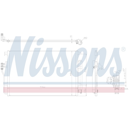 Nissens Condenser,94917